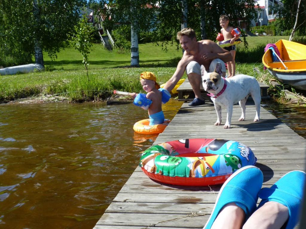 Happiness is family enjoying a summer's day together